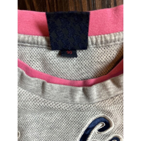 New York Yankees MLB Cooperstown Girls Small ? Short Sleeve Pinstripe T-Shirt - Picture 5 of 9